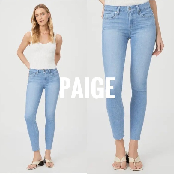 PAIGE denim women’s Verdugo Crop Jeans size 30 - Picture 1 of 4